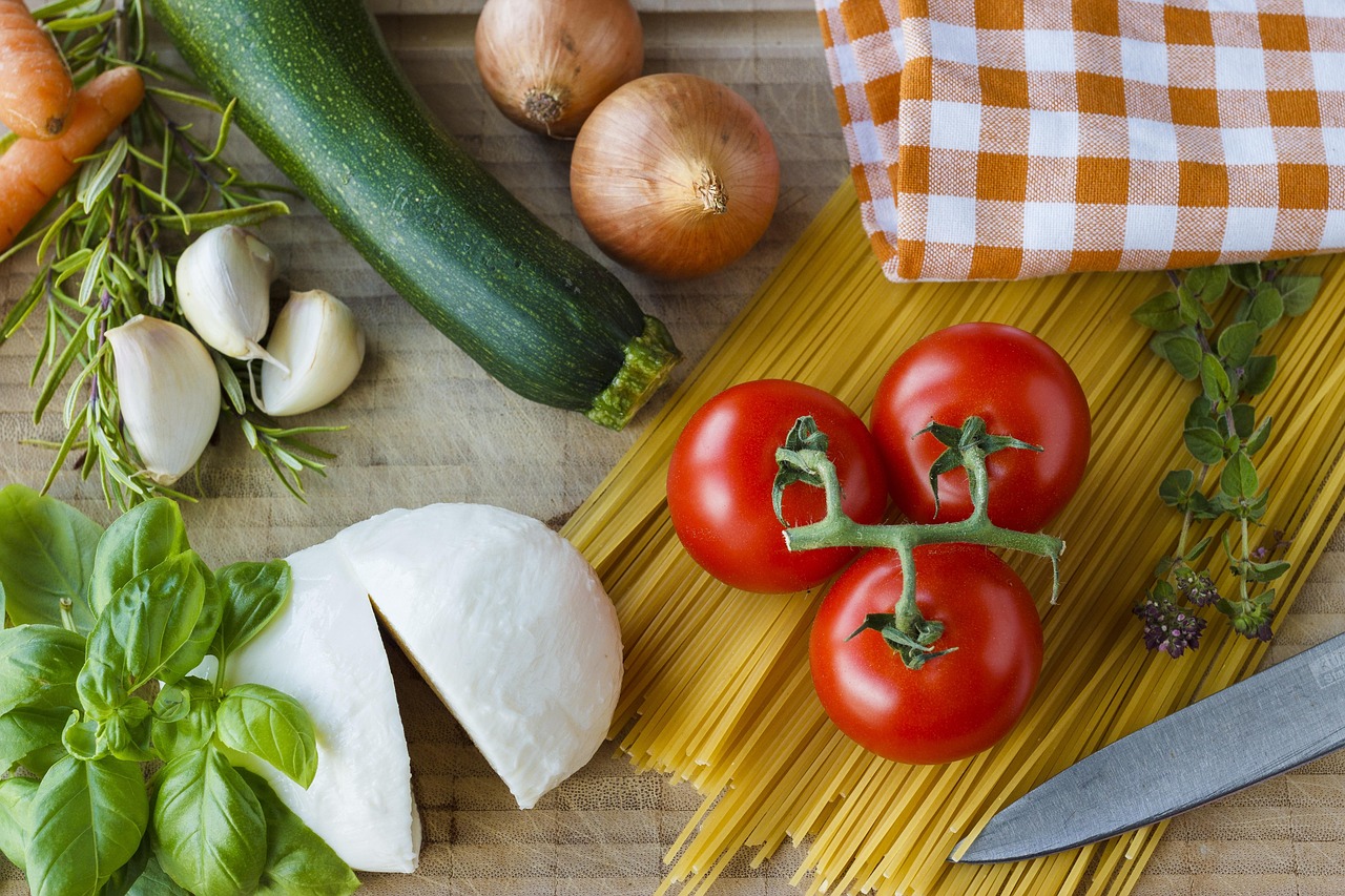 Tomate-Mozzarella-Pasta